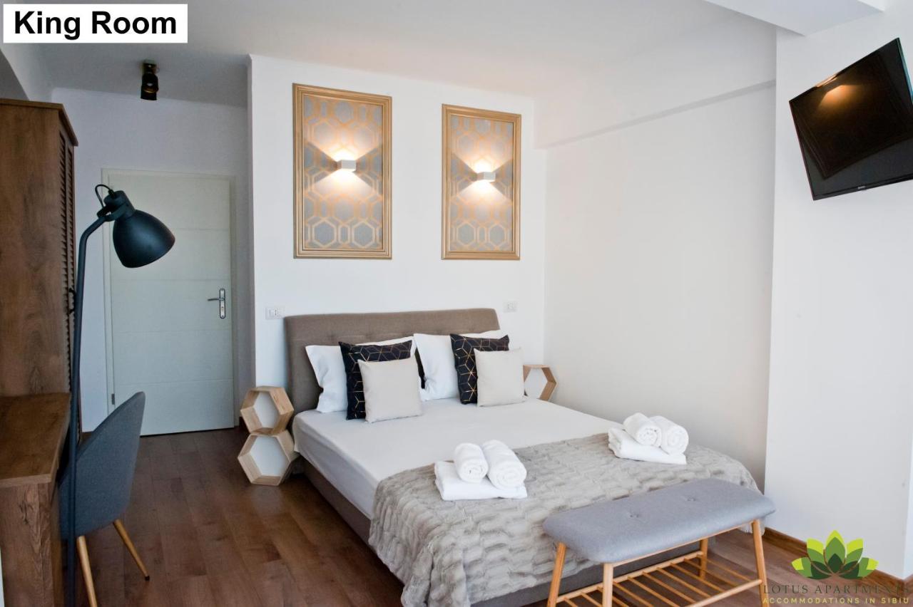 Sibiu Lotus Apartments Esterno foto