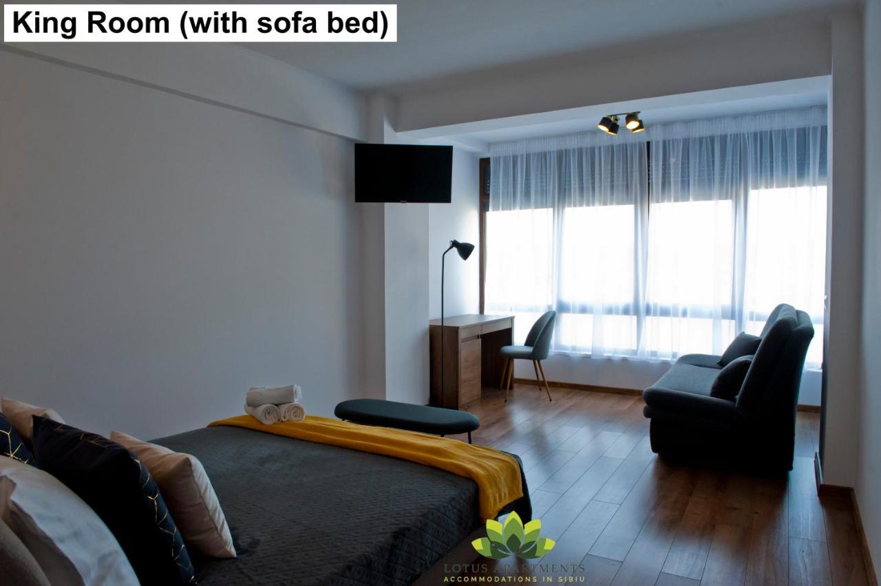 Sibiu Lotus Apartments Esterno foto
